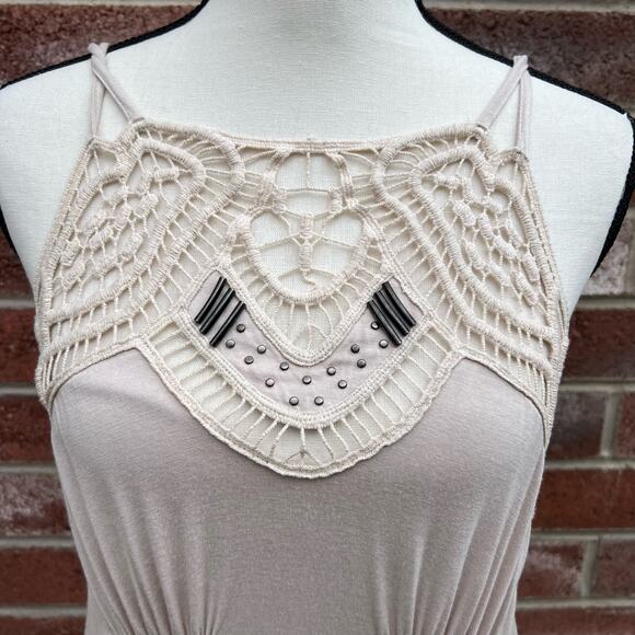 Free People Women's Boho Spaghetti Strap Dress Size M - Picture 3 of 7